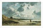 Trouville, the Black Rocks, c.1860-1865 by Eugene Louis Boudin