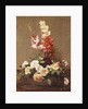 Gladioli and Roses, 1881 by Ignace Henri Jean Fantin-Latour