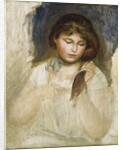 Head of Gabrielle, 1895 by Pierre Auguste Renoir