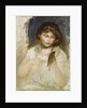 Head of Gabrielle, 1895 by Pierre Auguste Renoir