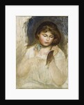 Head of Gabrielle, 1895 by Pierre Auguste Renoir