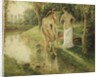 Bathers, 1896 by Camille Pissarro