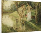 Bathers, 1896 by Camille Pissarro