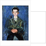 Portrait of a Boy in Blue, 1928 by Chaim Soutine