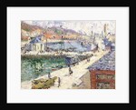 The Port of Fecamp, 1924 by Gustave Loiseau