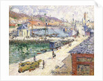 The Port of Fecamp, 1924 by Gustave Loiseau