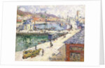 The Port of Fecamp, 1924 by Gustave Loiseau