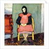 Girl in Yellow Chair, 1906-07 by Alexej von Jawlensky