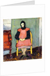 Girl in Yellow Chair, 1906-07 by Alexej von Jawlensky