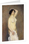 Nude Woman Standing by Henri Jean Guillaume Martin