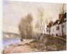 Saint Mammes, la Croix-Blanche, 1884 by Alfred Sisley