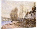 Saint Mammes, la Croix-Blanche, 1884 by Alfred Sisley