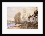 Saint Mammes, la Croix-Blanche, 1884 by Alfred Sisley