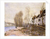Saint Mammes, la Croix-Blanche, 1884 by Alfred Sisley