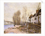 Saint Mammes, la Croix-Blanche, 1884 by Alfred Sisley