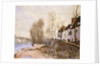 Saint Mammes, la Croix-Blanche, 1884 by Alfred Sisley