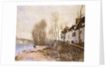 Saint Mammes, la Croix-Blanche, 1884 by Alfred Sisley