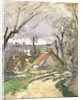 The Cottages of Auvers, 1872-73 by Paul Cezanne