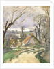 The Cottages of Auvers, 1872-73 by Paul Cezanne