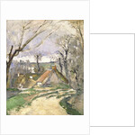 The Cottages of Auvers, 1872-73 by Paul Cezanne