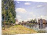 The Moret Bridge in the summer, 1888 by Alfred Sisley