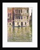 The Palazzo Dario, 1908 by Claude Monet