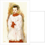 Choirboy, 1894 by Berthe Morisot