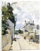 Hermitage Street, Pontoise, 1874 by Camille Pissarro