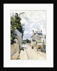 Hermitage Street, Pontoise, 1874 by Camille Pissarro