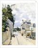 Hermitage Street, Pontoise, 1874 by Camille Pissarro