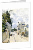 Hermitage Street, Pontoise, 1874 by Camille Pissarro