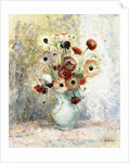Bouquet of Anemones, by Henri Lebasque