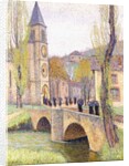 The Mass Hour at Bastide du Vert, c.1920 by Henri Jean Guillaume Martin