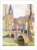 The Mass Hour at Bastide du Vert, c.1920 by Henri Jean Guillaume Martin