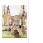 The Mass Hour at Bastide du Vert, c.1920 by Henri Jean Guillaume Martin