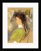 Violette Heymann, c.1910 by Odilon Redon