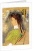 Violette Heymann, c.1910 by Odilon Redon