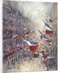 The Fourteenth of July in Paris by Gustave Loiseau