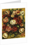 Vase of Roses, by Pierre Auguste Renoir