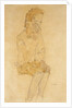 Sitting Boy, 1910 by Egon Schiele