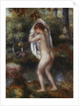 Bather Undressing, 1897 by Pierre Auguste Renoir
