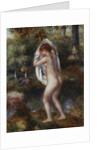 Bather Undressing, 1897 by Pierre Auguste Renoir