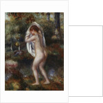 Bather Undressing, 1897 by Pierre Auguste Renoir