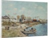 Sand on the Quay, 1875 by Alfred Sisley