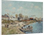 Sand on the Quay, 1875 by Alfred Sisley