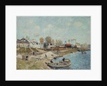 Sand on the Quay, 1875 by Alfred Sisley