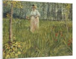 Woman in a Garden, 1887 by Vincent van Gogh