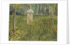 Woman in a Garden, 1887 by Vincent van Gogh