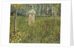 Woman in a Garden, 1887 by Vincent van Gogh