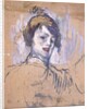 Head of a Woman, 1896 by Henri de Toulouse-Lautrec